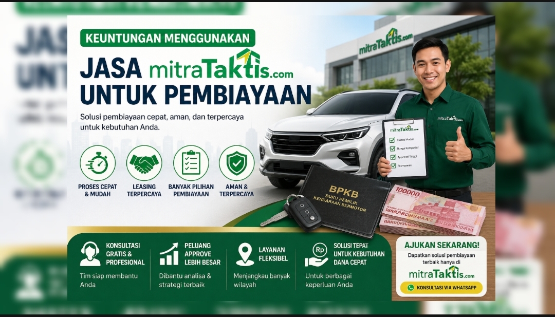 Inilah Keuntungan Menggunakan Jasa Mitrataktis untuk Pembiayaan